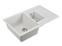 Мойка FLUGEN 60/1,5, IT-GRANIT, PM237850-WH, белый, 775х495 мм, Paulmark