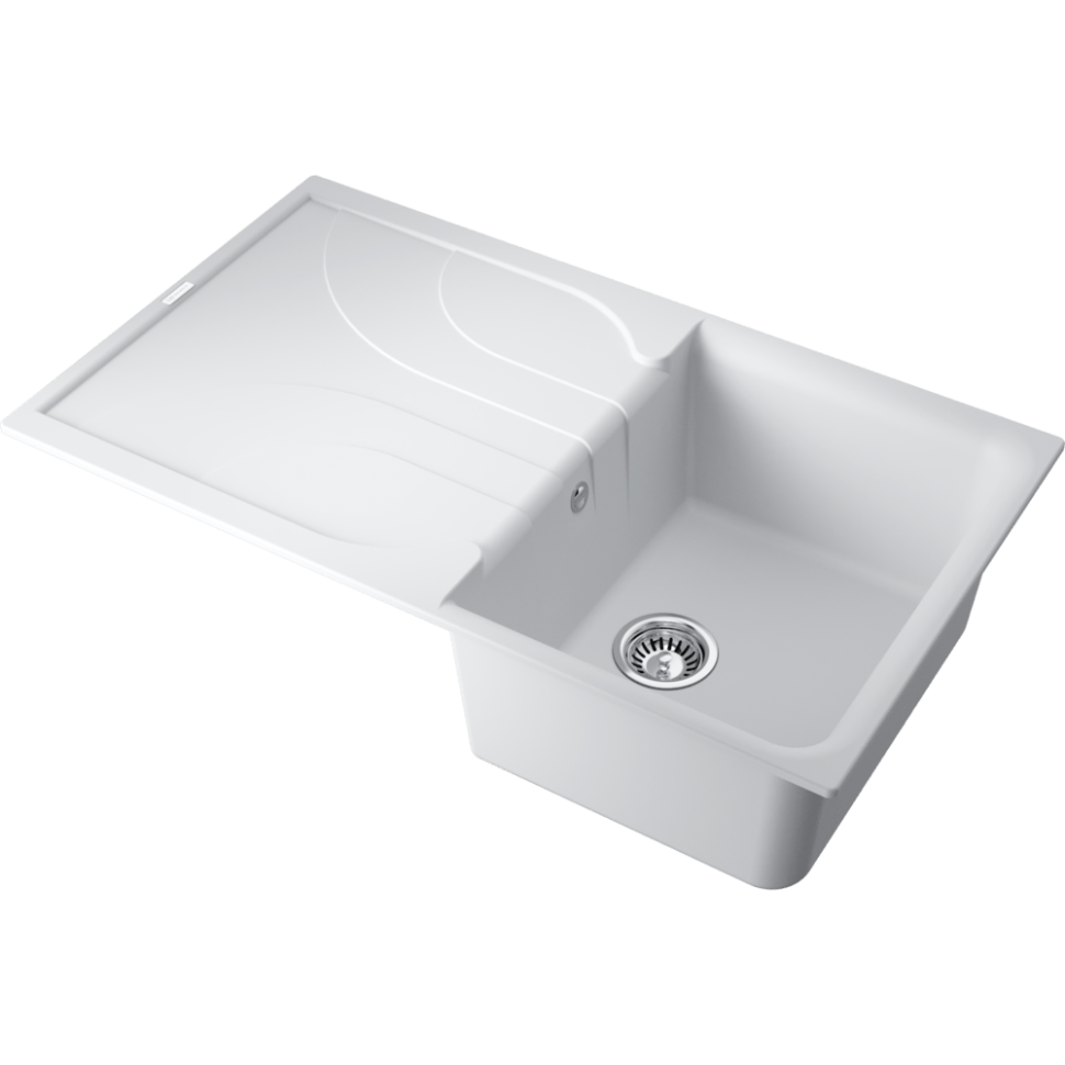 Кухонная мойка Omoikiri Yasugata 86-WH Tetogranit/белый
