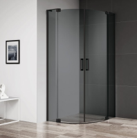 Пристенные профили для распашных дверных полотен CEZARES SLIDER-R2-WL/SSN-NERO