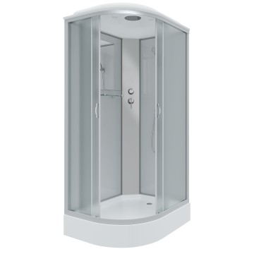Душевая кабина Niagara Classic NG-3312-14R (120х80х215) низкий поддон(13см),стекло матовое,3 места