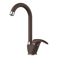 Смеситель для кухни Omoikiri Umi-DC латунь/темный шоколад