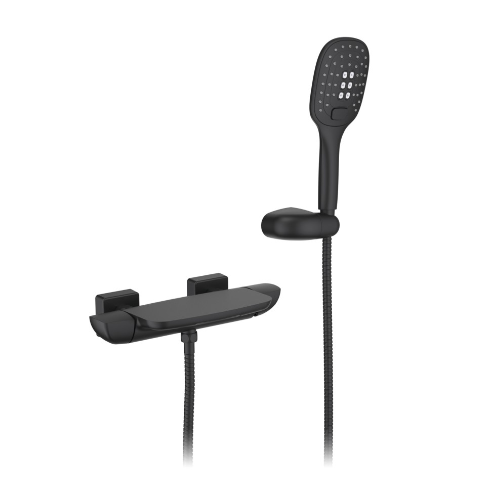 Смеситель для ванны с душем Timo Helmi 4024/03Y черный