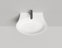 Раковина накладная ALDA WALL 01 580х450х150 S-Stone Матовое