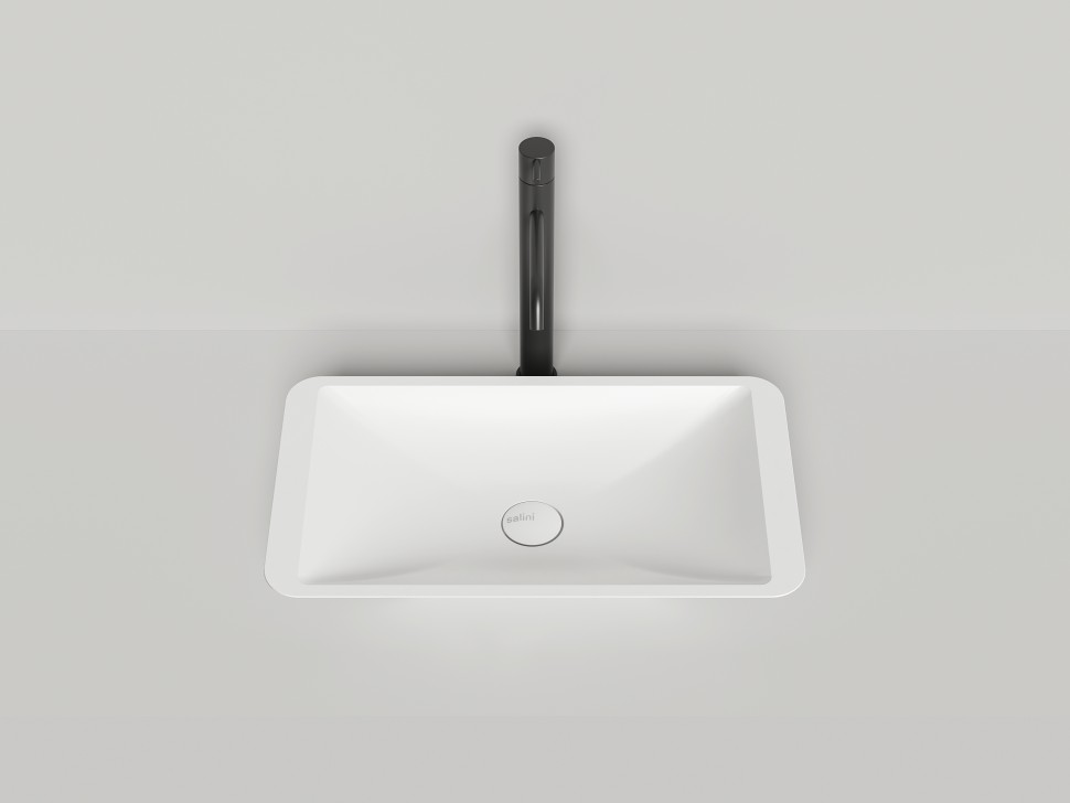 Раковина накладная CALLISTA 03 570х335х90 S-Stone Матовое