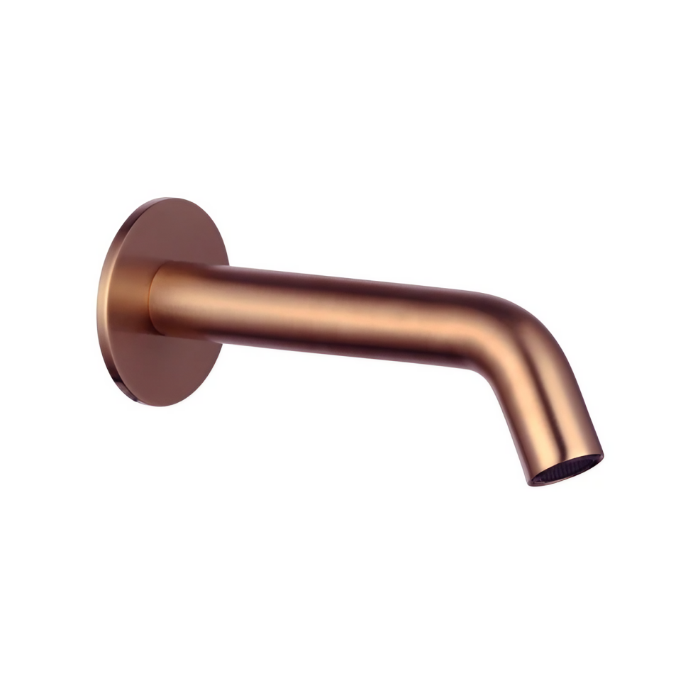 AQM8302BC Излив встраиваемый 110-180мм, латунь, шлифованная медь