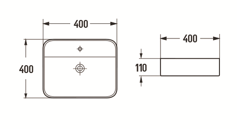 Раковина Ceramalux 78574