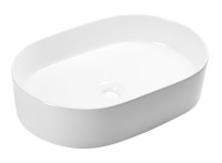 Раковина накладная MILLEAU Nuage MU0055B-GW (белый глянец)