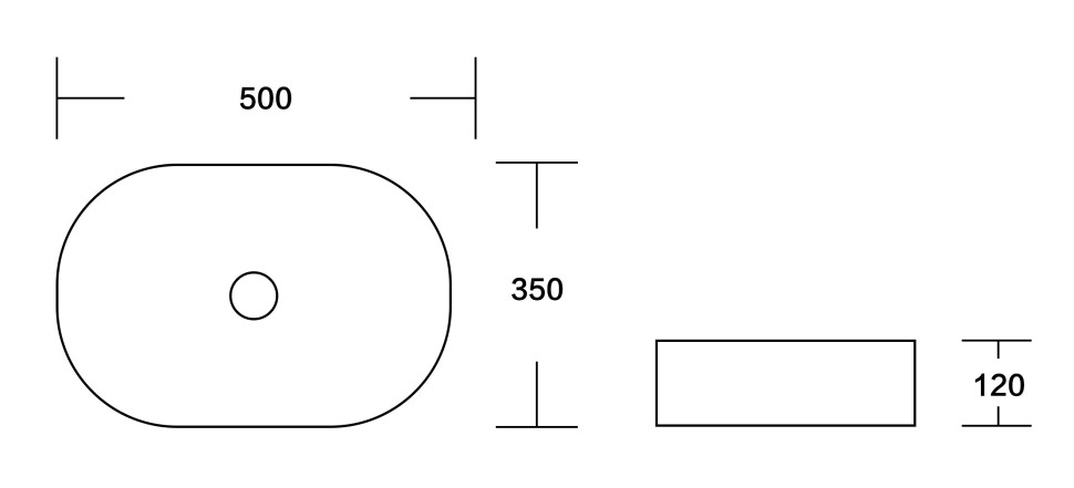 Раковина накладная MILLEAU Nuage MU0055B-GW (белый глянец)