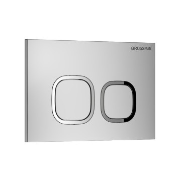 Клавиша смыва Grossman Cosmo 700.K31.02.110.110 хром матовый,1 место
