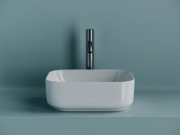 Умывальник чаша накладная прямоугольная Element 400x305x140мм