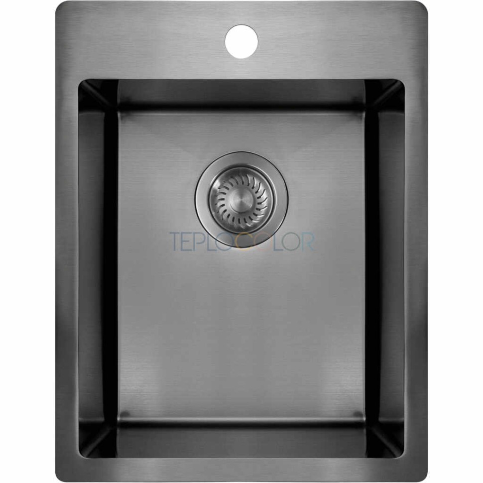 Стальная мойка, 1-чаша