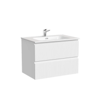 Тумба подвесная SANCOS Snob T 690х445х500, c двумя ящиками оснащенными доводчиками, Bianco, арт.SNT70W