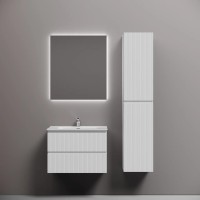 Тумба подвесная SANCOS Snob T 690х445х500, c двумя ящиками оснащенными доводчиками, Bianco, арт.SNT70W