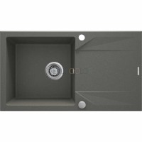 Гранитная мойка, 1-чаша с осушкой