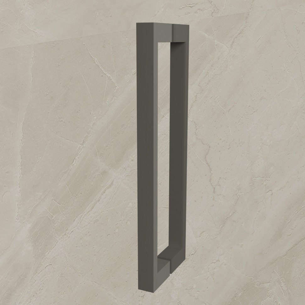 Душевой уголок Экстенза (Extenza) VSR-4EX901010CLGM, 900/1000*1000, вороненая сталь, стекло прозрачное