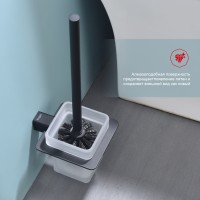 Ершик настенный Raglo черный