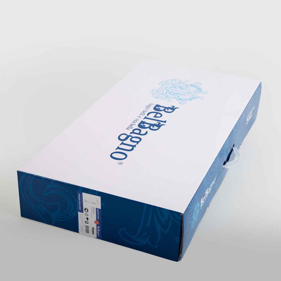 Душевая стойка со смесителем и изливом BelBagno UNIQUE-VSCM-CRM