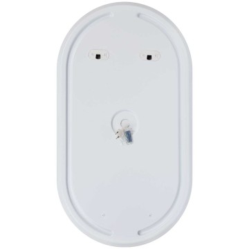 Зеркало LED VLM-3AU100-2 600х1000 c сенсорным выключателем и диммером, антизапотевание