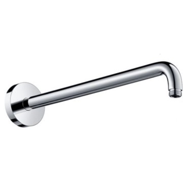 Настенный держатель Hansgrohe верхнего душа 38.9 см 1/2, без шарнира с розеткой, цвет: хром 27413000