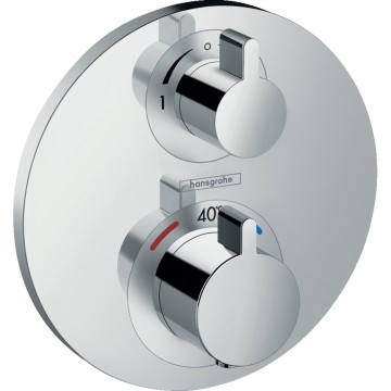 Смеситель для ванн, для душа Hansgrohe Ecostat S хром (15758000)