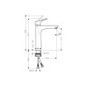 Смеситель для раковин Hansgrohe Focus хром (31518000)