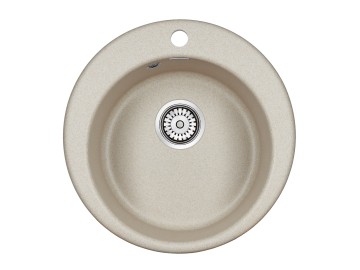 Мойка GELEGEN 50, IT-GRANIT, PM404800-BE, бежевый, D475 мм, Paulmark