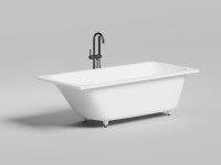 Ванна встраиваемая ORLANDA KIT 170x80 покраска по RAL полностью S-Stone Матовое