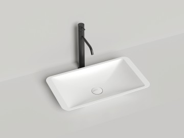 Раковина накладная CALLISTA 03 покраска по RAL полностью 575х350х90 S-Sense Глянцевое