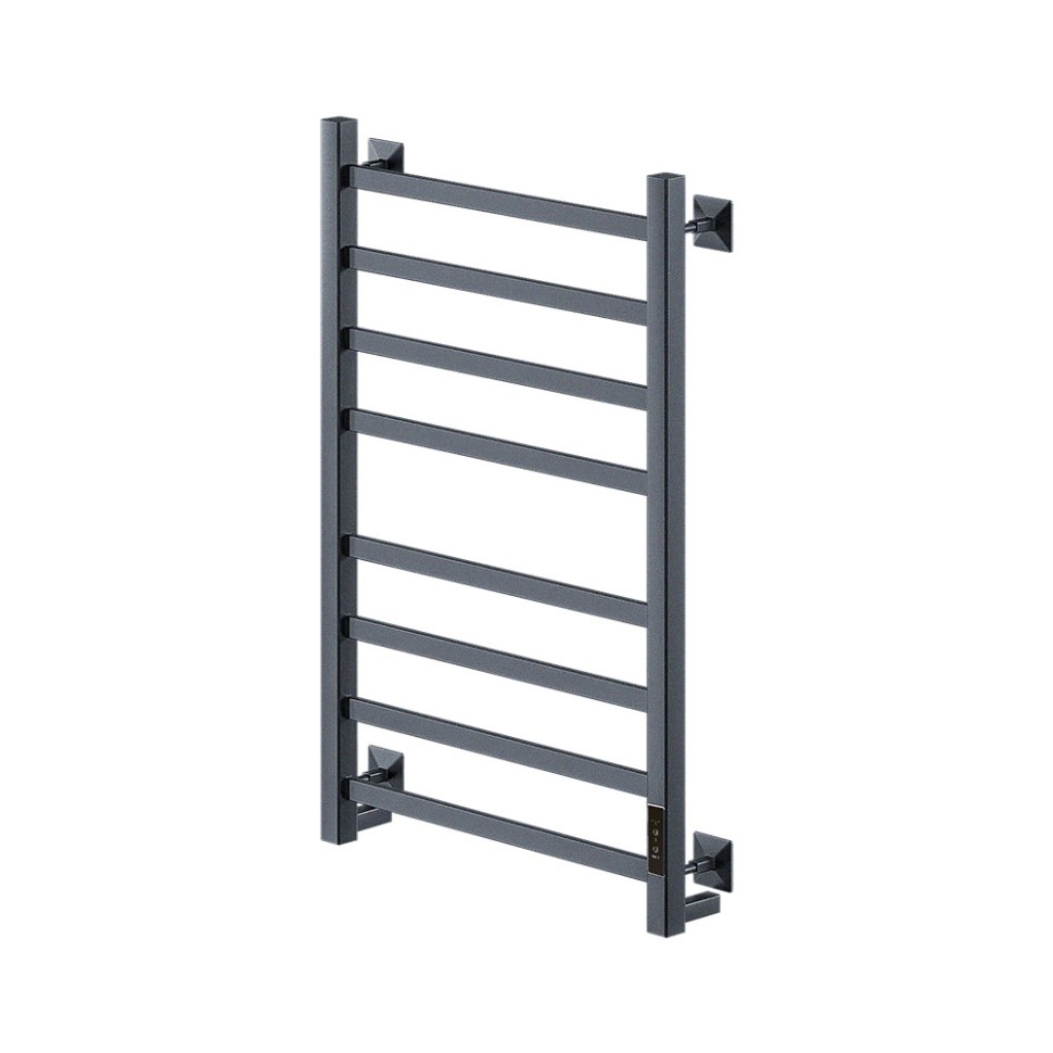 Полотенцесушитель электрический Barro-A, 50/80, графит брашинг