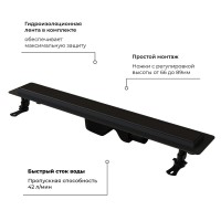 Душевой лоток Drain Leo-31 (600)