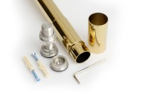 Карниз для ванной прямой / L 1500