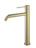 Смеситель для раковины City VBF-2C2BG однорычажный, брашированное золото