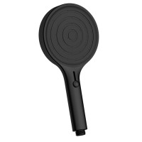 AQM8503MB Ручной душ O135мм, 4 режима, слайдер, Черный