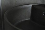 Раковина Gid Nb135bg 81109 накладная черная графит 45x45x85