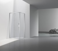 Душевой уголок Slim 8mm VSR-4SLP9010CL, 1000*900, хром, стекло прозрачное