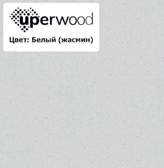 Раковина для ванной 76,5 см, Uperwood Parma Quartz, белая матовая, жасмин