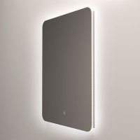 Зеркало LED VLM-3BE600 600х800 c сенсорным выключателем и диммером