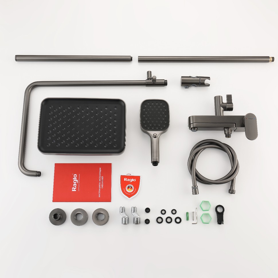 Душевая система Raglo для ванны и душа R50.24.09 Графит