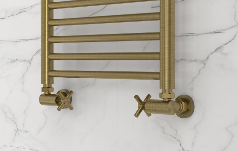 Вентиль 3D правый крест (G 1/2" НР х G 3/4" НГ)