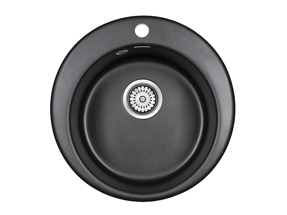 Мойка GELEGEN 50, IT-GRANIT, PM404800-BL, черный, D475 мм, Paulmark