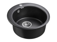 Мойка GELEGEN 50, IT-GRANIT, PM404800-BL, черный, D475 мм, Paulmark