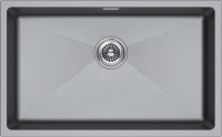 Мойка LUMI 74UNI, IT-GRANIT, LU74-GRM, серый металлик, 740х460, Paulmark