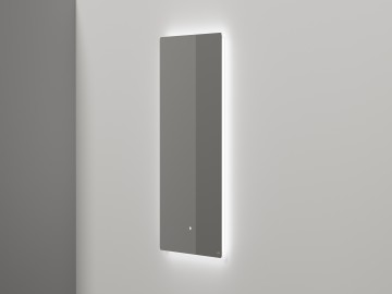 Зеркало для ванной OMBRA с LED подсветкой Salini 900х900х25 27M019090BH