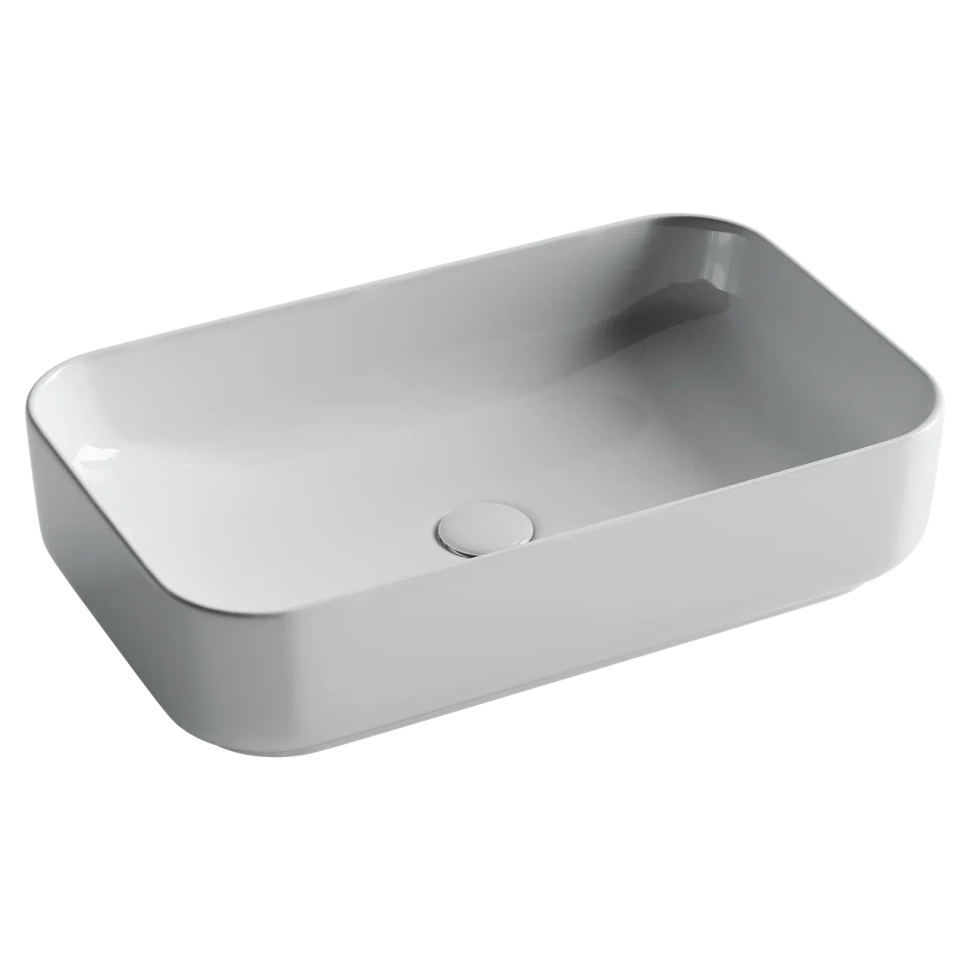 Умывальник чаша накладная прямоугольная Element 605x375x145мм