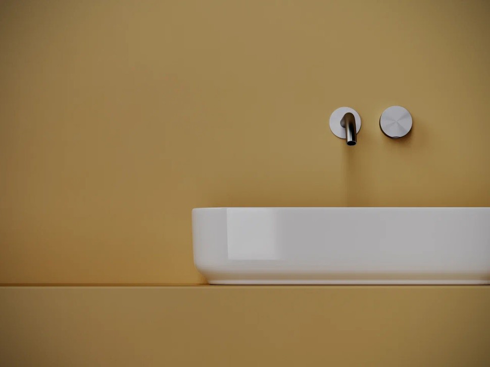 Умывальник чаша накладная прямоугольная Element 605x375x145мм