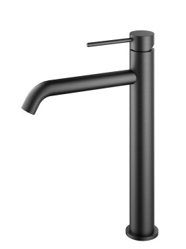 Смеситель для раковины Сити (City) VBF-2C2GM однорычажный, вороненая сталь