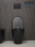 Унитаз приставной Gid TRS-263BM 62212Y черный матовый 56x36x41