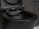 Унитаз приставной Gid TRS-263BM 62212Y черный матовый 56x36x41