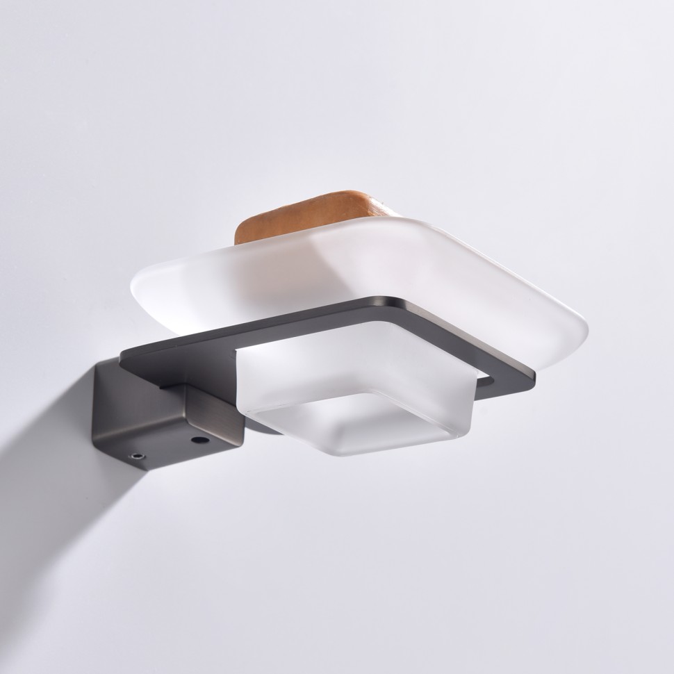 Держатель + Мыльница Raglo графит