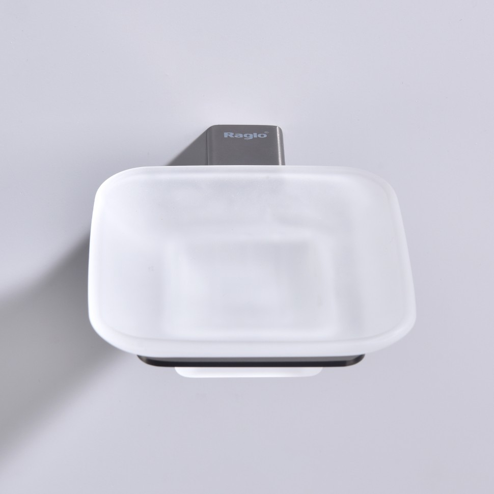 Держатель + Мыльница Raglo графит